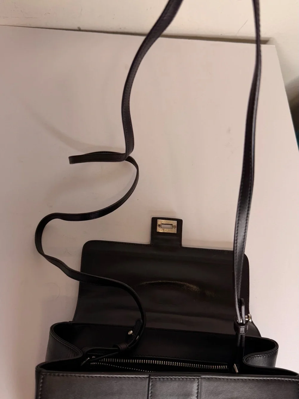 Philipp Plein Black Leather Studded Top-Handle Satchel
